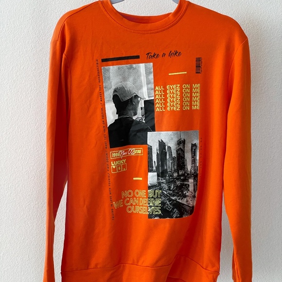 SHEIN Other - orange pullover